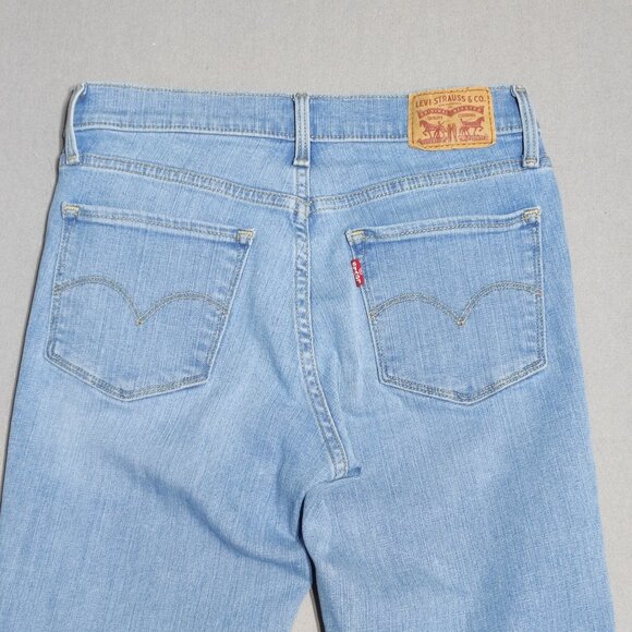 Levi's 311 jeans women's size 27 denim blue colour shaping skinny crop - Picture 4 of 14